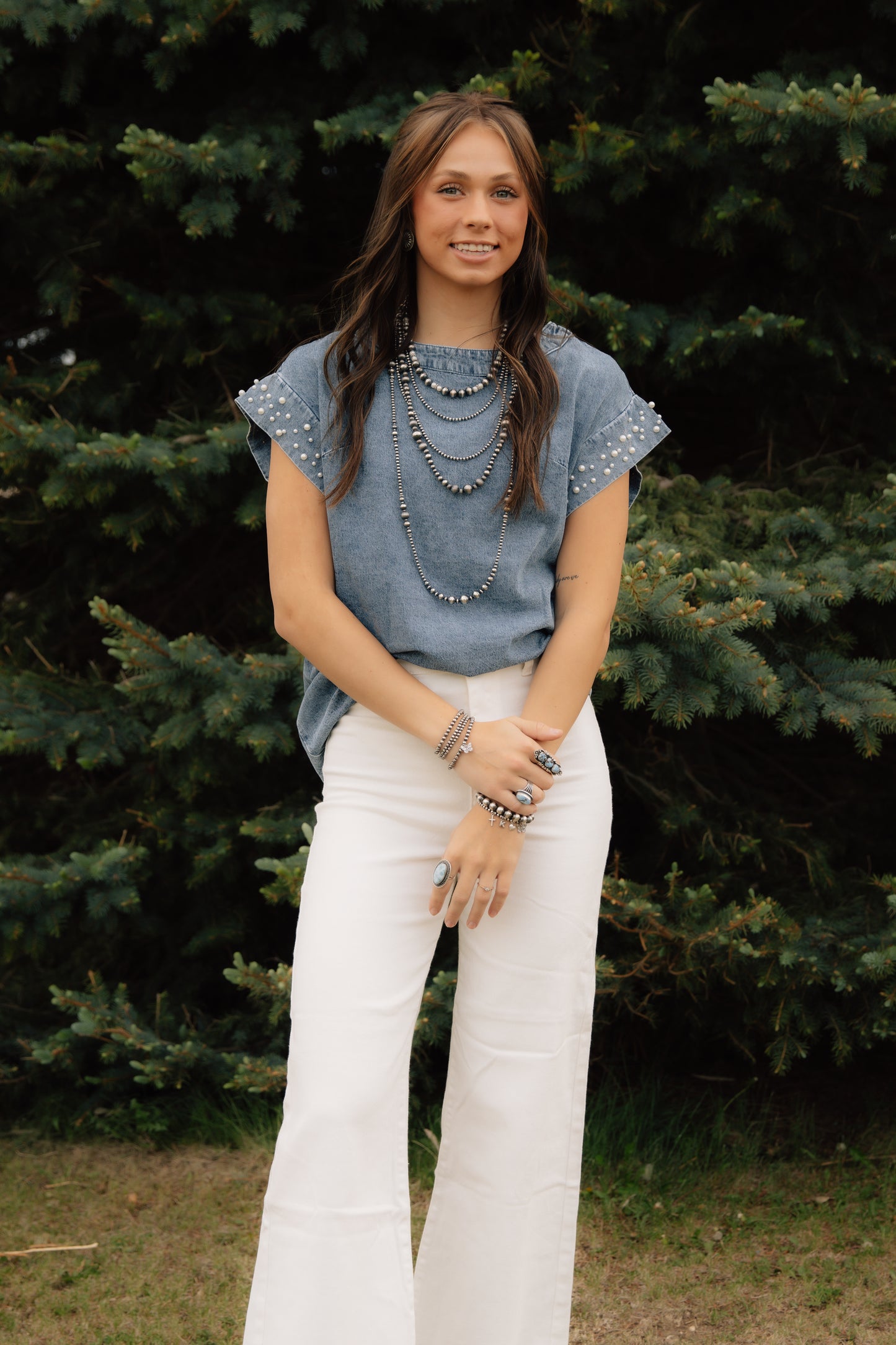 Denim Top