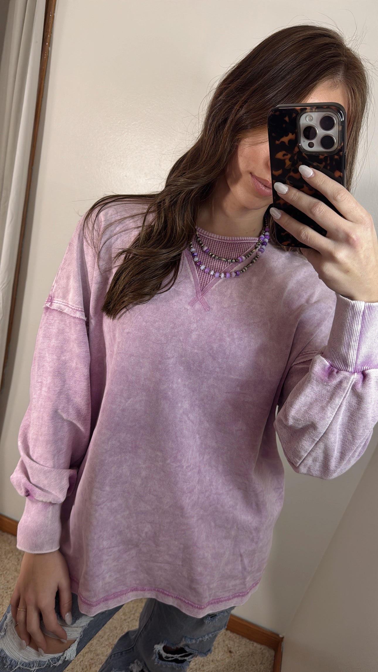 Orchid Pullover