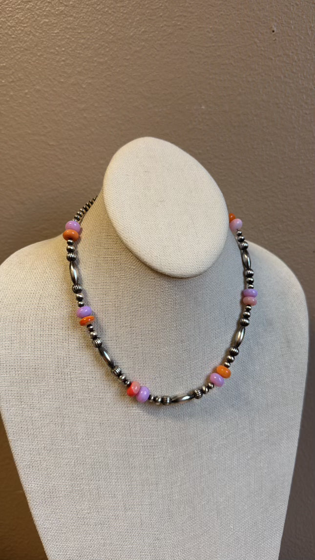 15" Orange & Purple