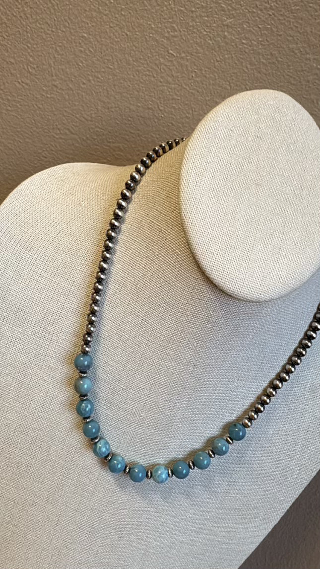 16" Larimar Quartz