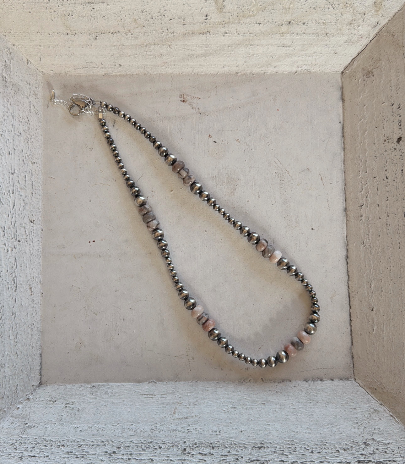 16" Pink Zebra Jasper