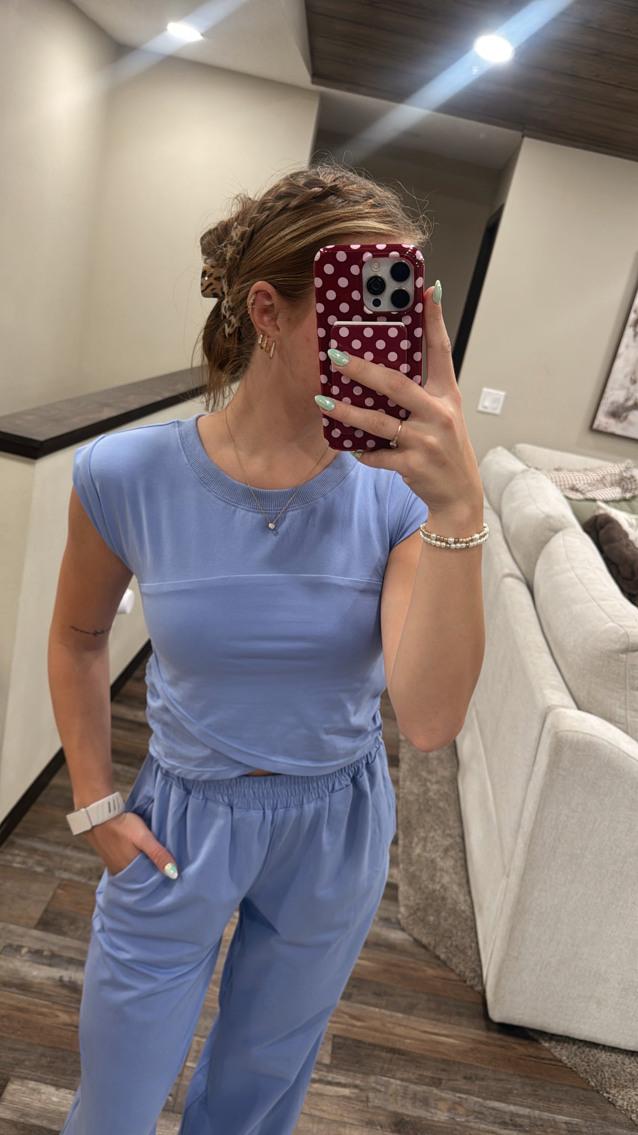 Purple Matching Set