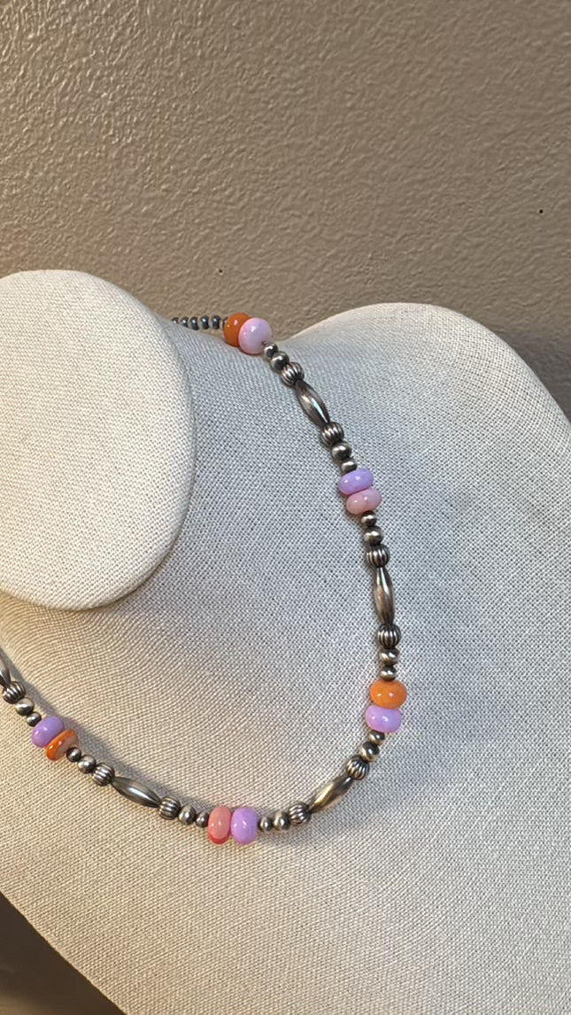 15" Orange & Purple