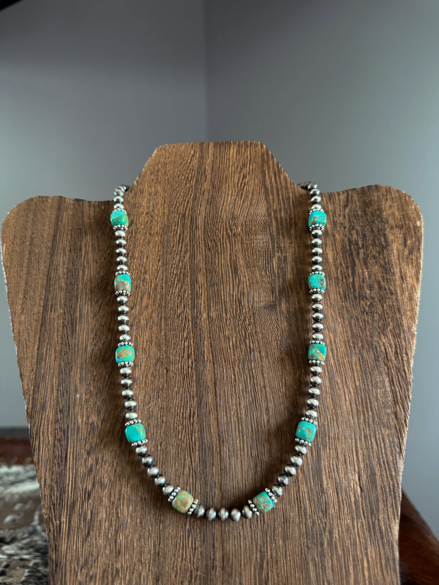 16" Cube Turquoise