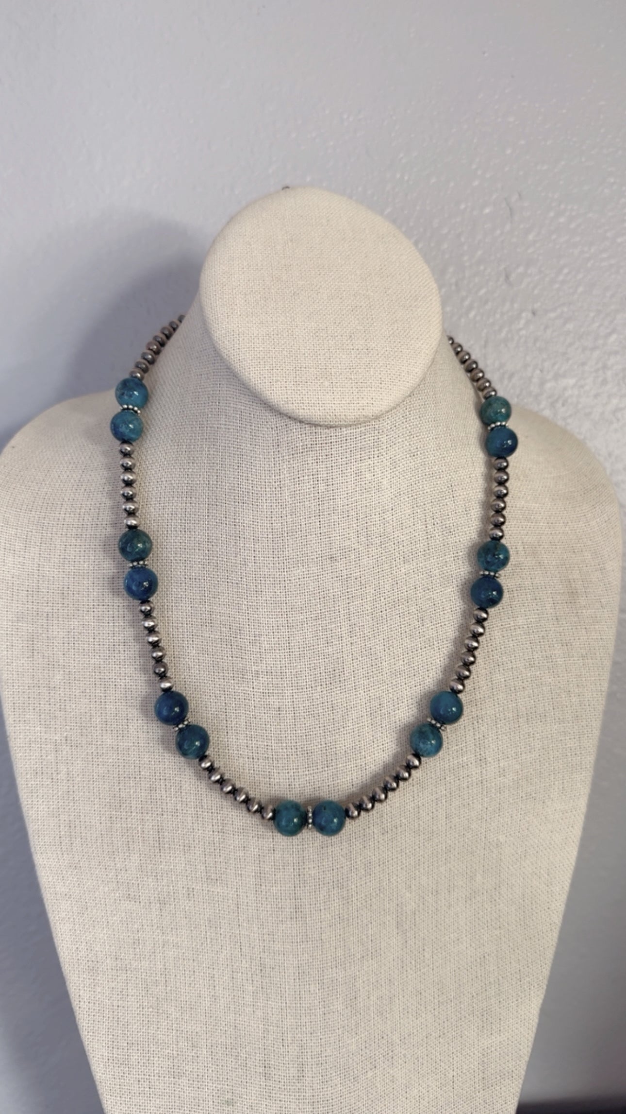 17" Blue Apatite