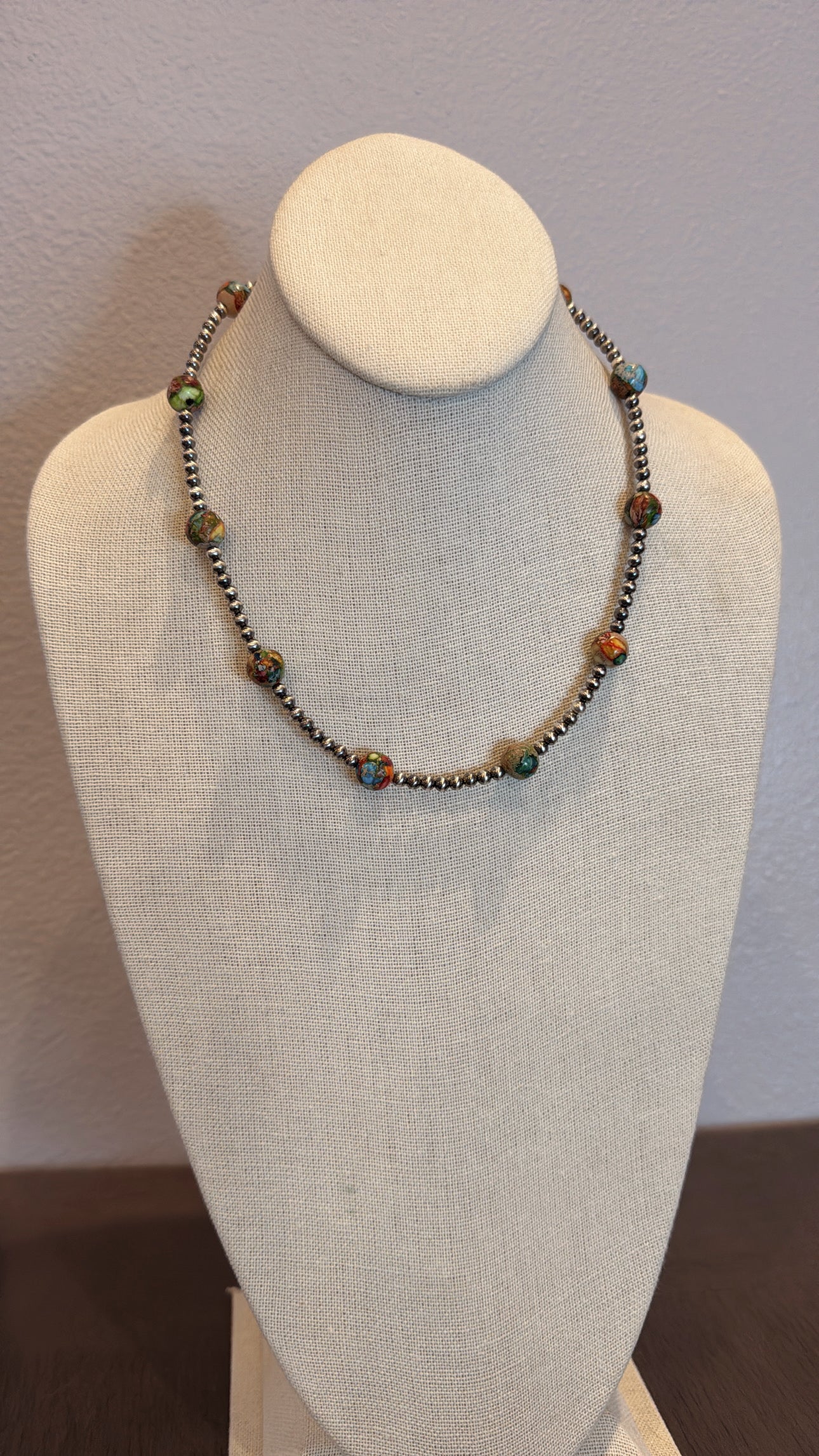 17" Multicolor Imperial Jasper