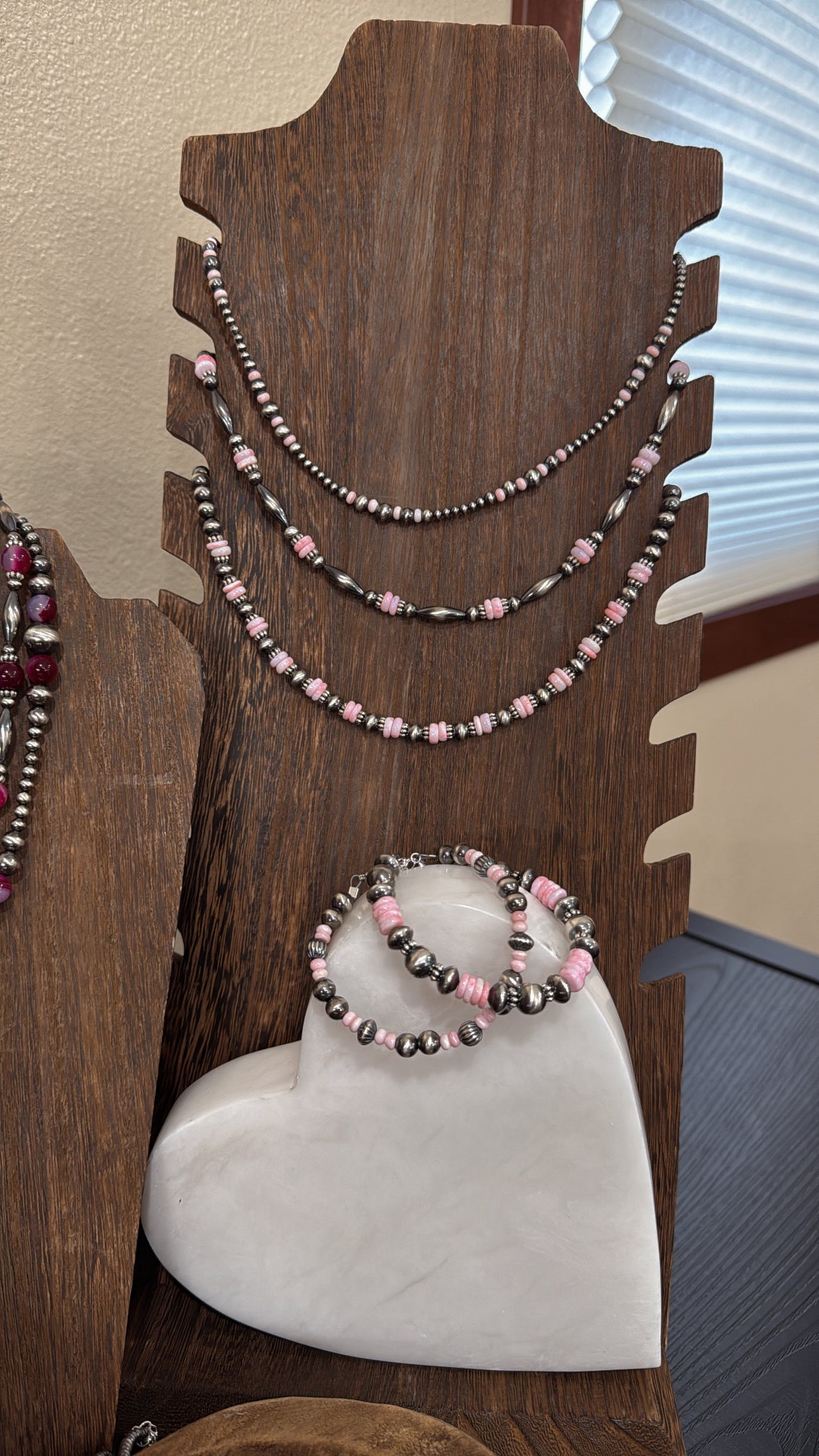 Pink Conch Bracelet