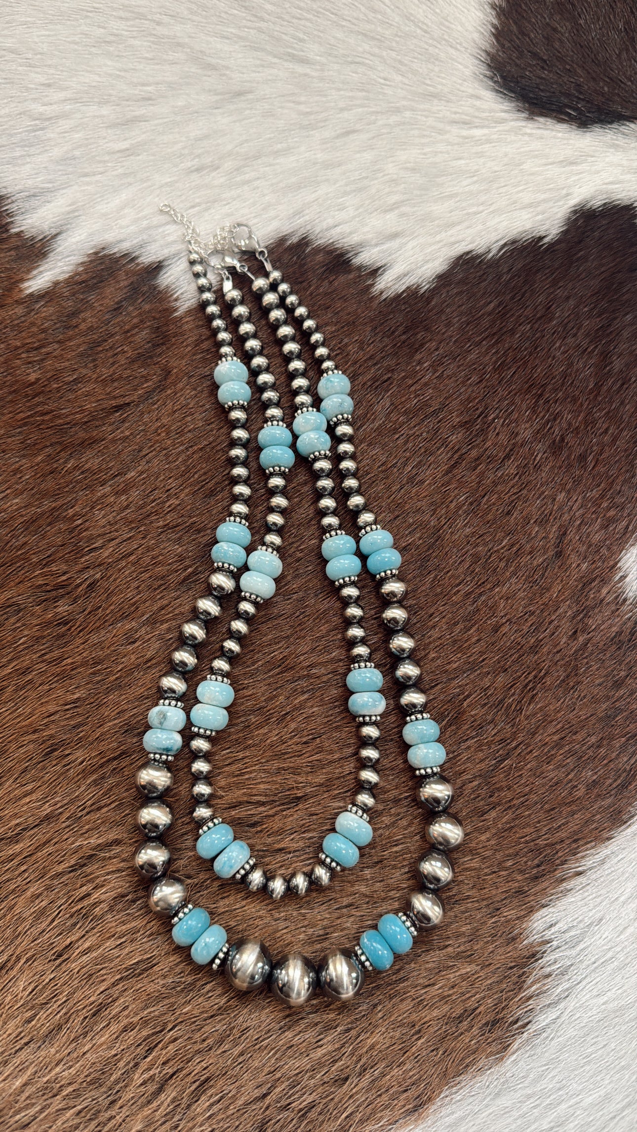 15" Blue Opal