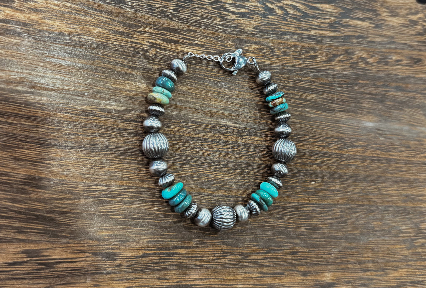 7-10mm Turquoise Bracelet