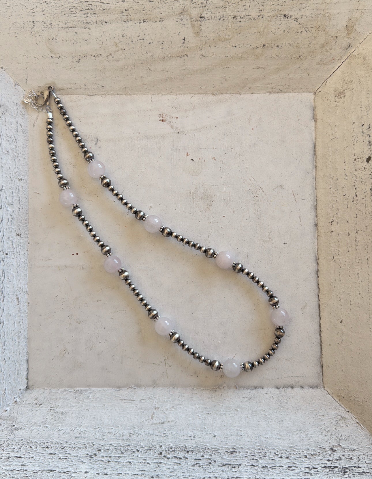 17" Rose Quartz