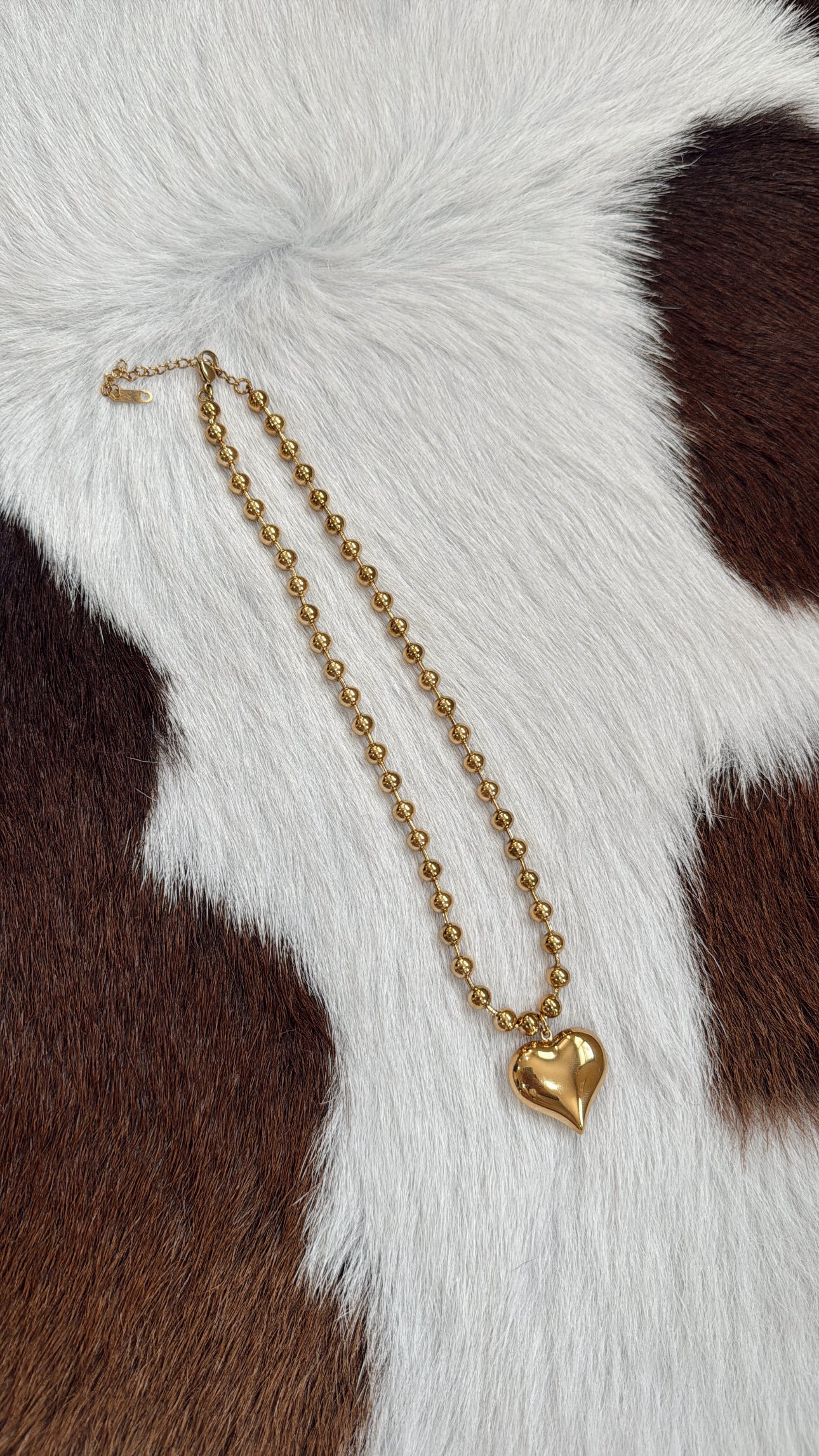 Beaded Heart Necklace
