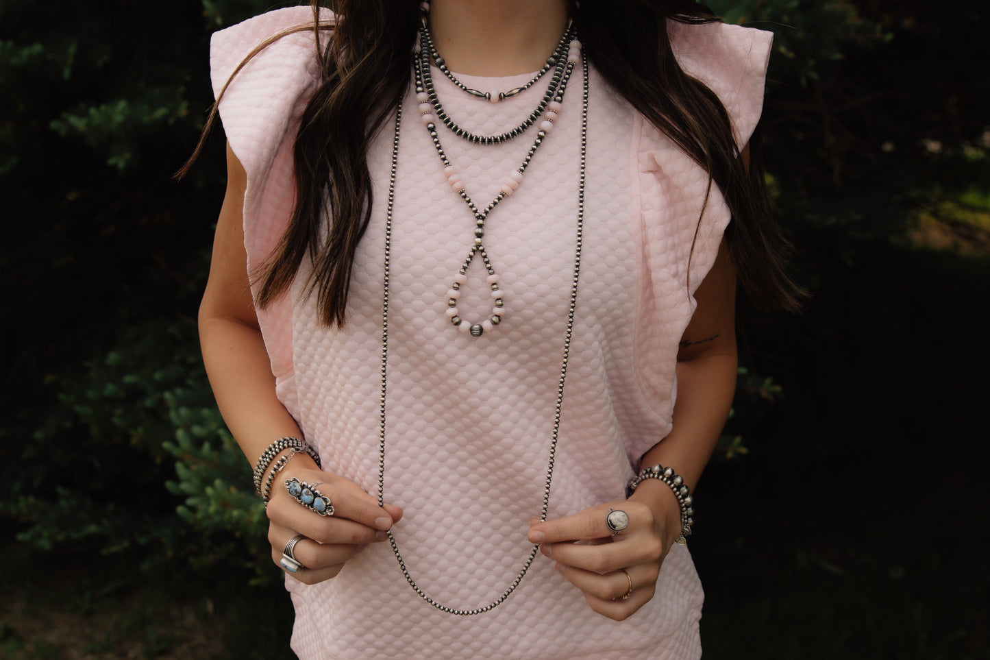 Pink Textured Ruffle Sleeve Top