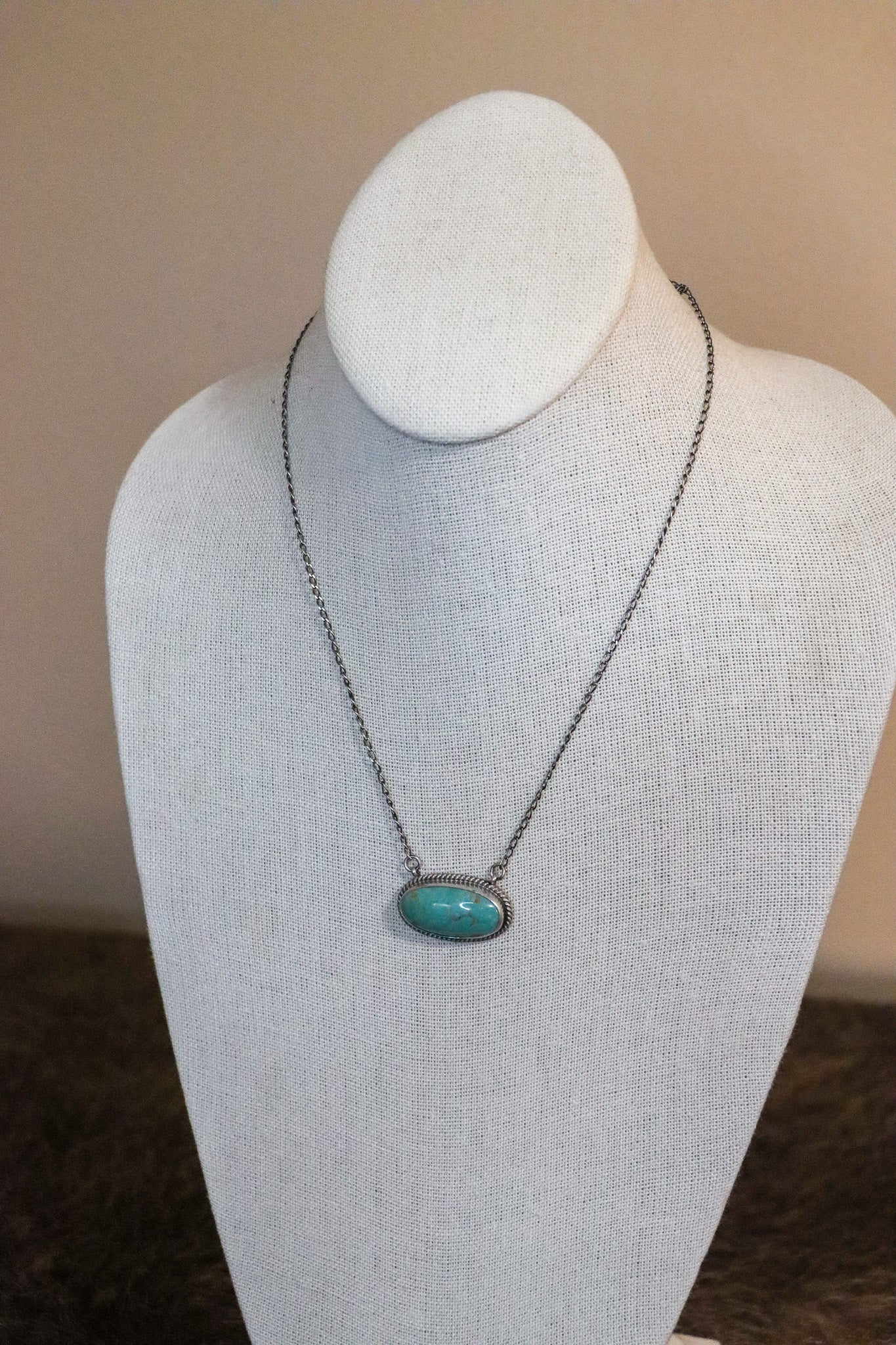 18" Turquoise Necklace