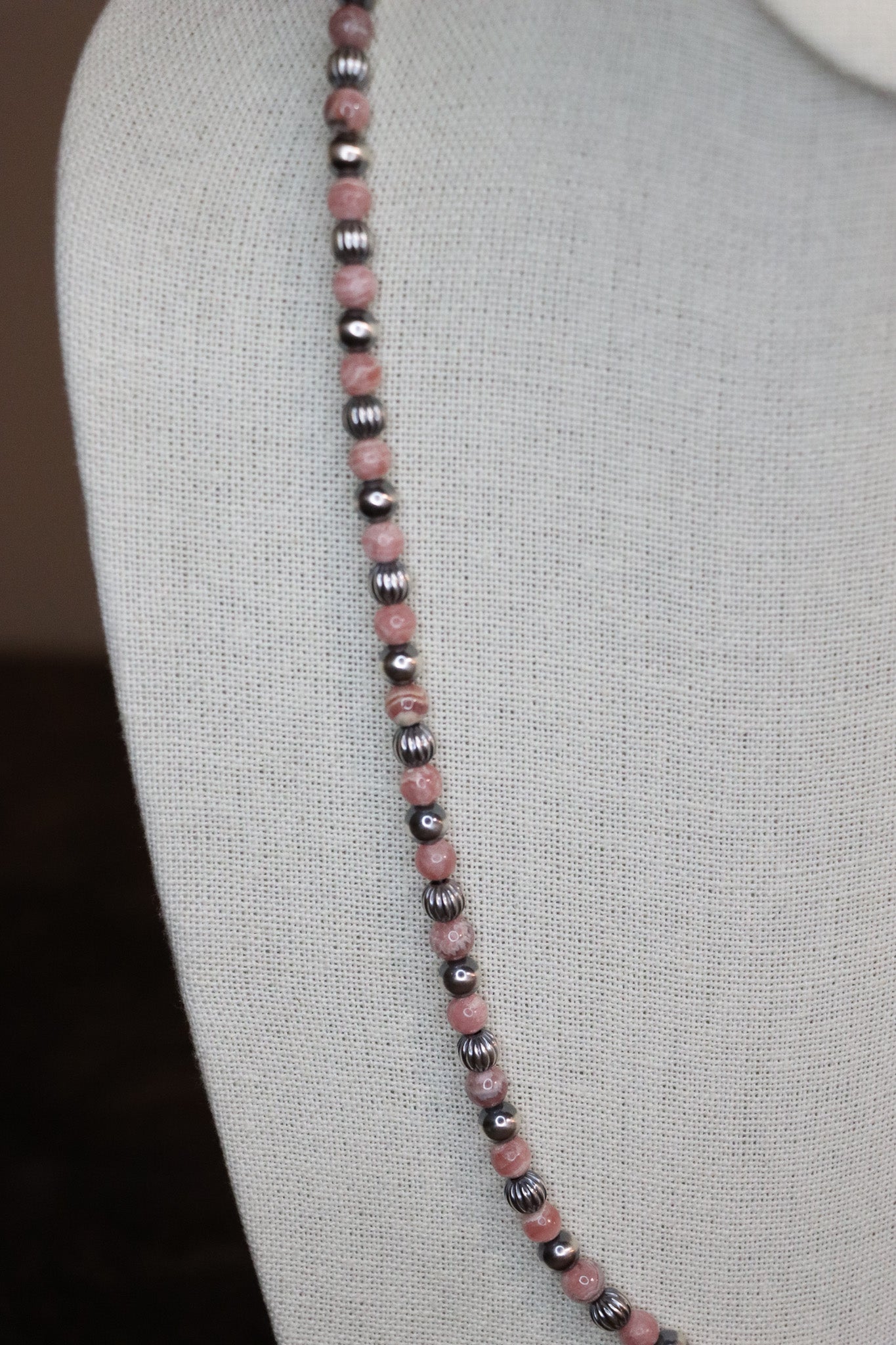 24" Pink Rhodochrosite