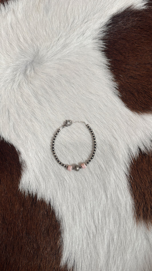 Pink Conch Bracelet