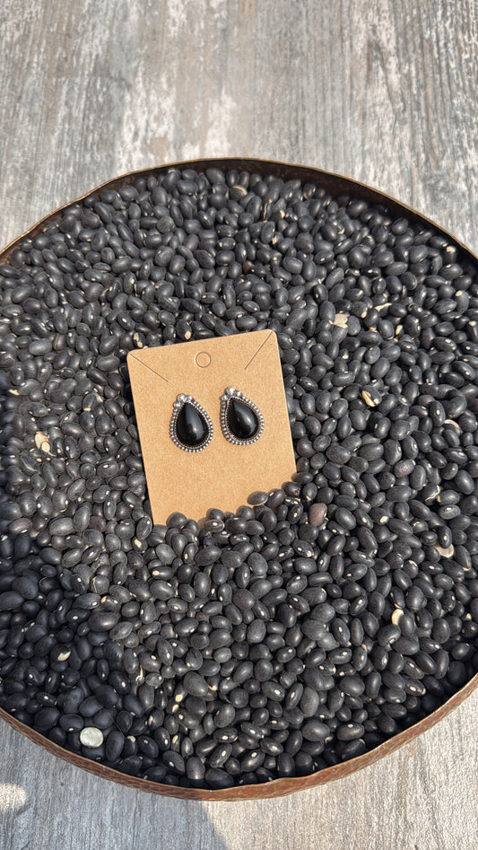 Black Onyx Studs