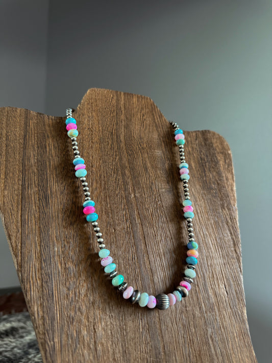 16" Blue & Pink