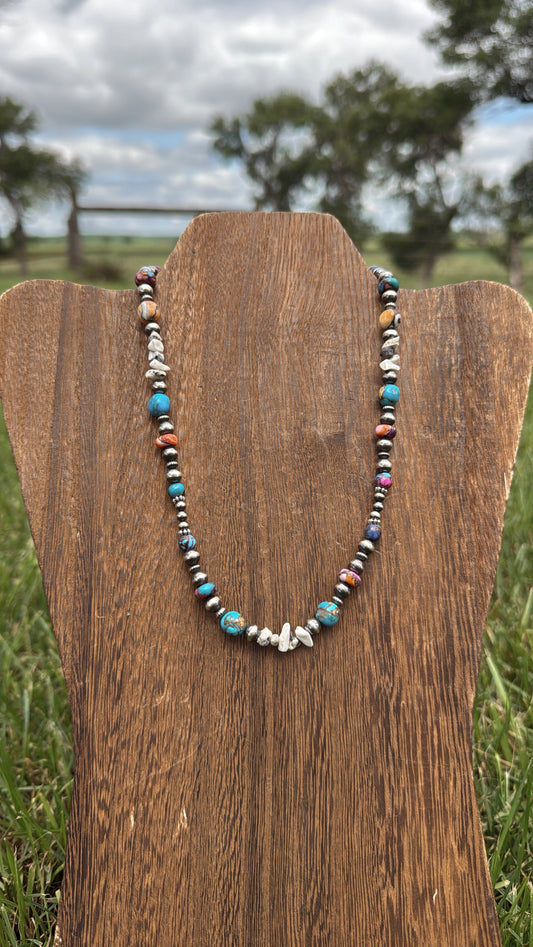 17" Multi Stone