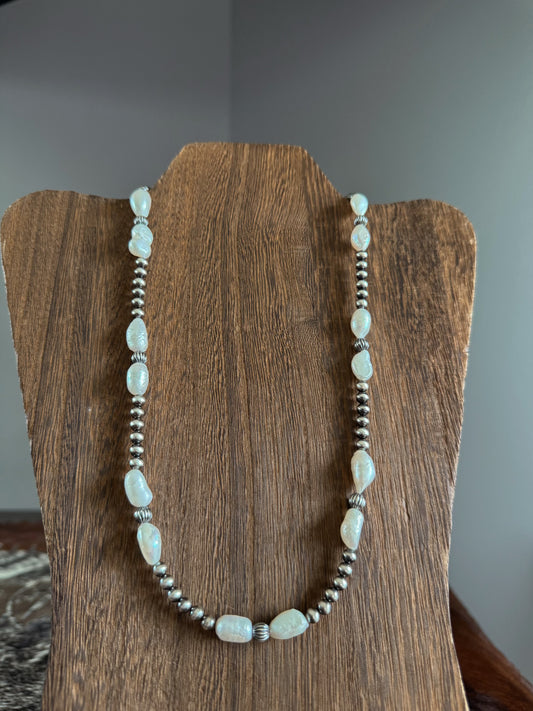 18" Freshwater Pearl Nuggets