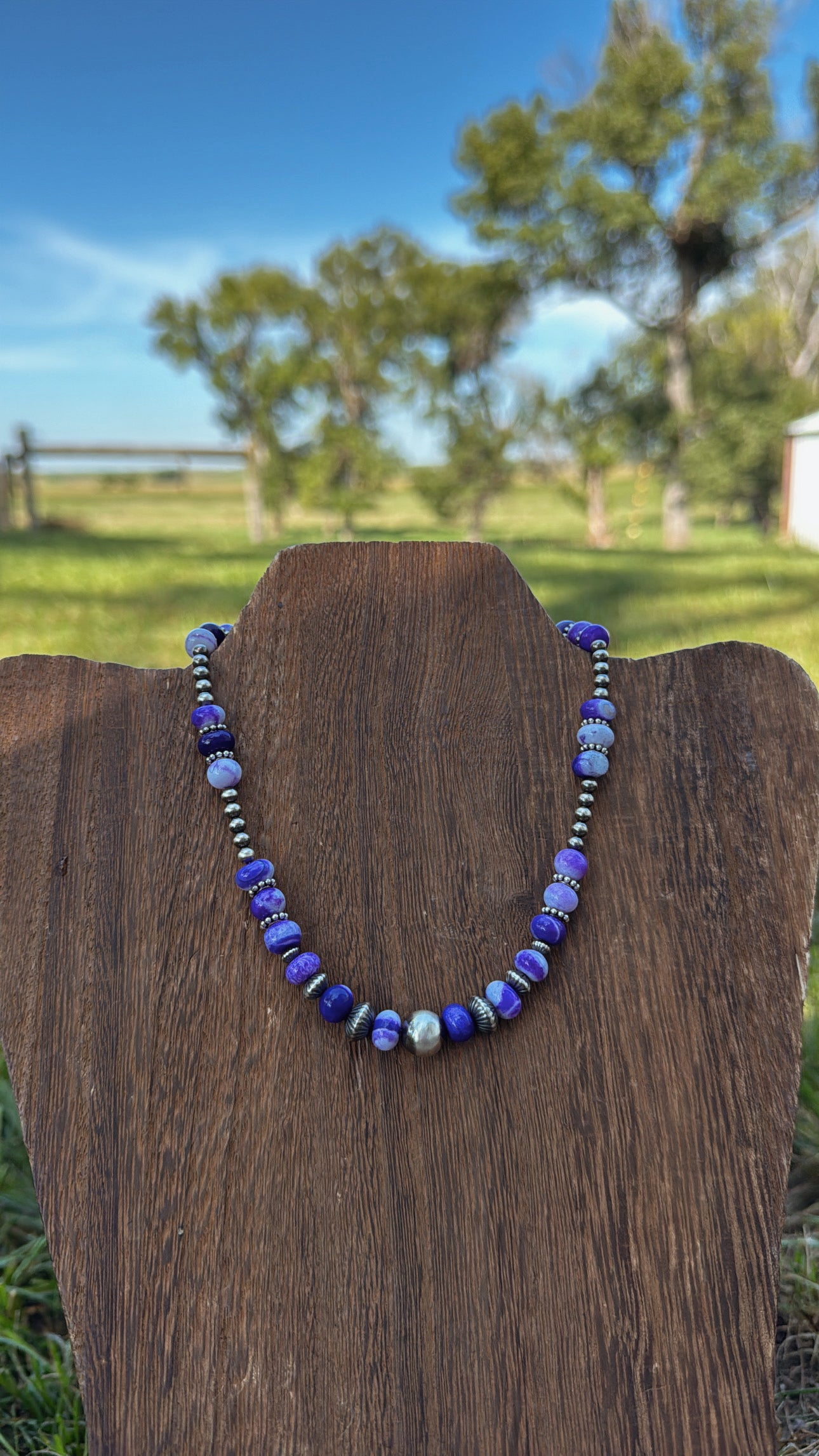 14" Purple Opal