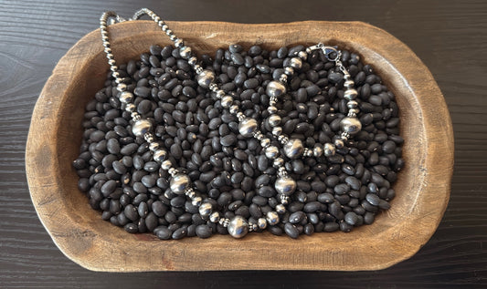 4-12mm Graduated Necklace & Bracelet Set