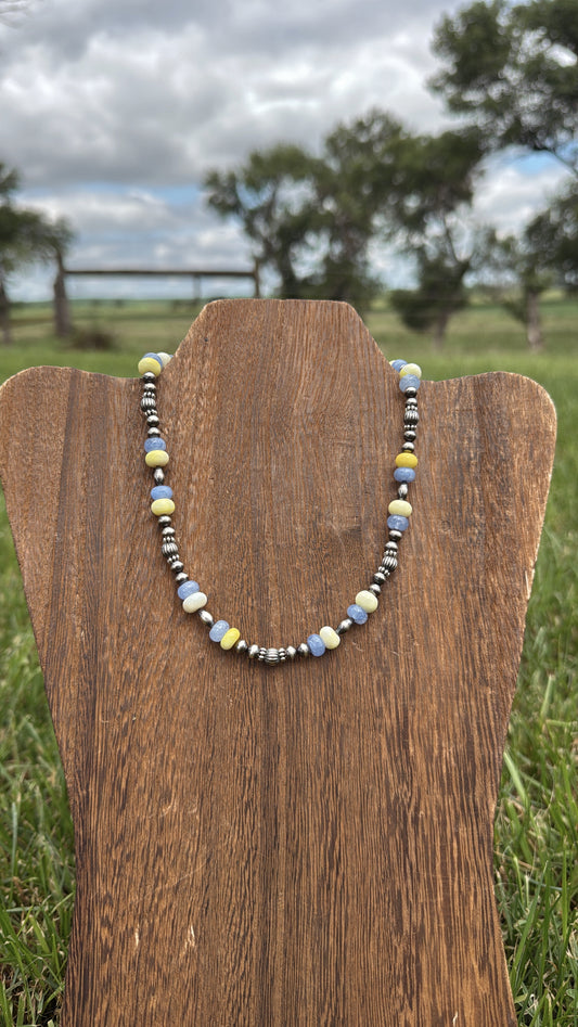 16" Blue & Yellow