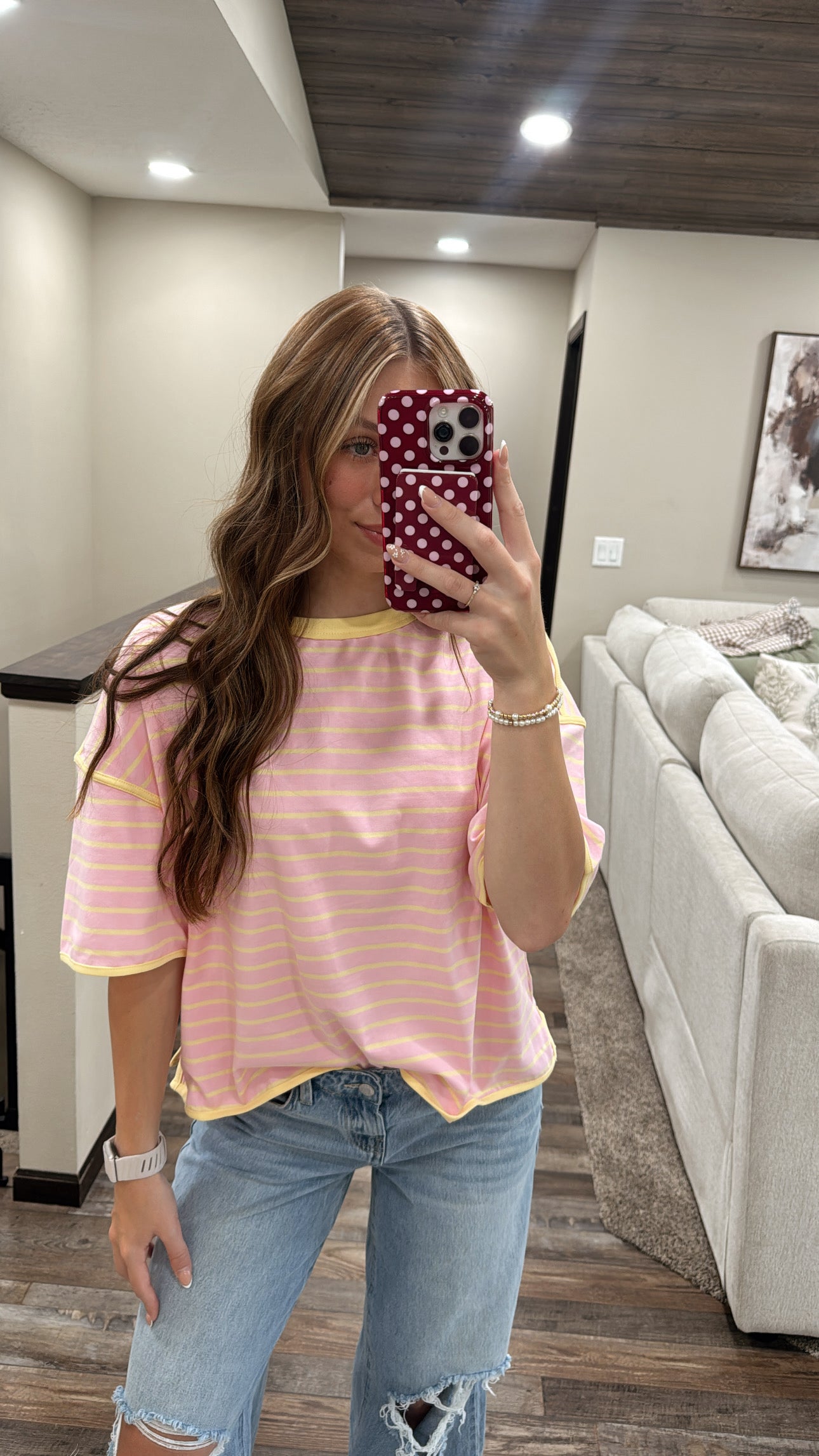 Striped Relaxed Tee