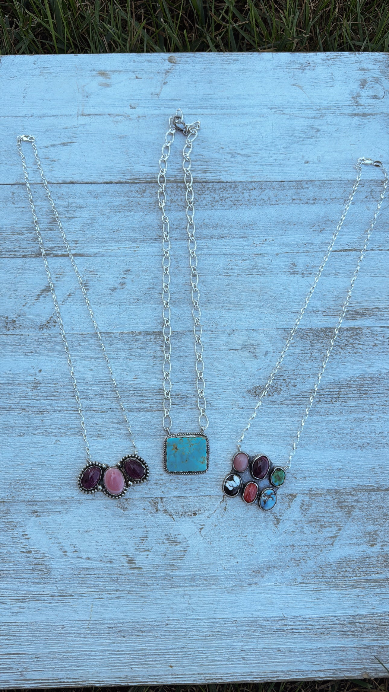 Purple Spiny & Conch Shell Necklace