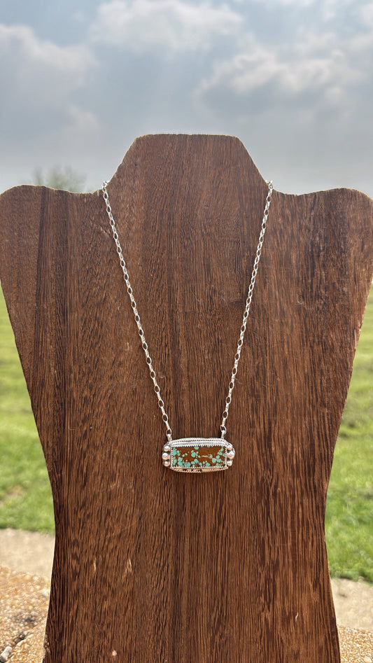 16" 70's #8 Turquoise