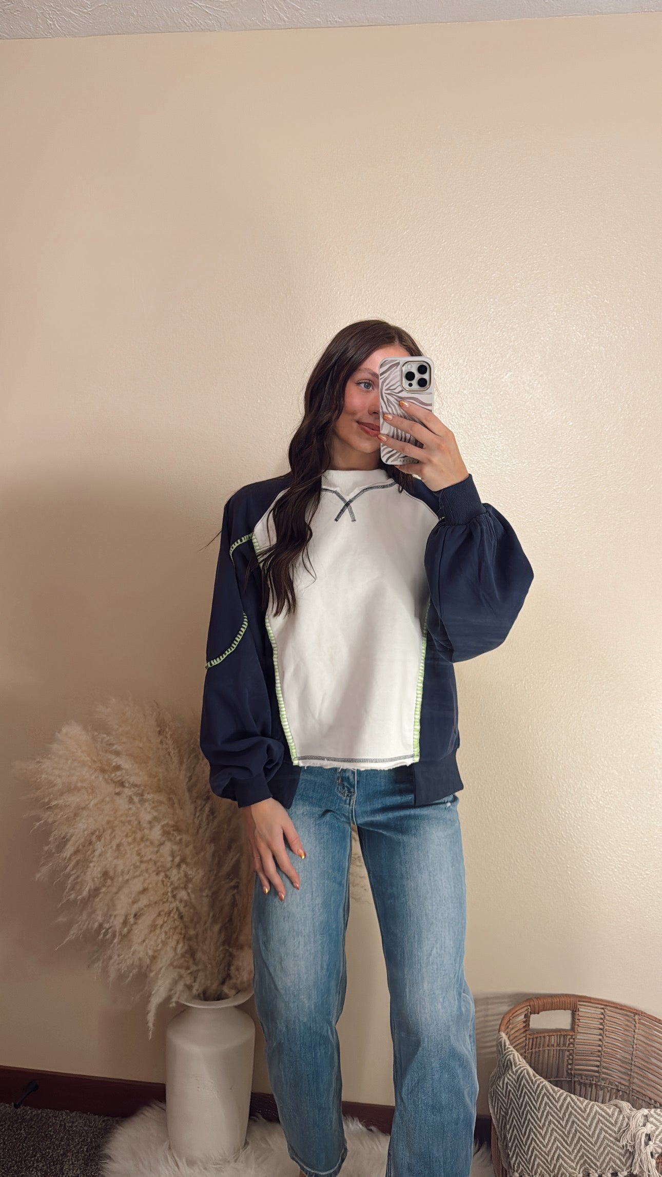 Nya Colorblock Sweater