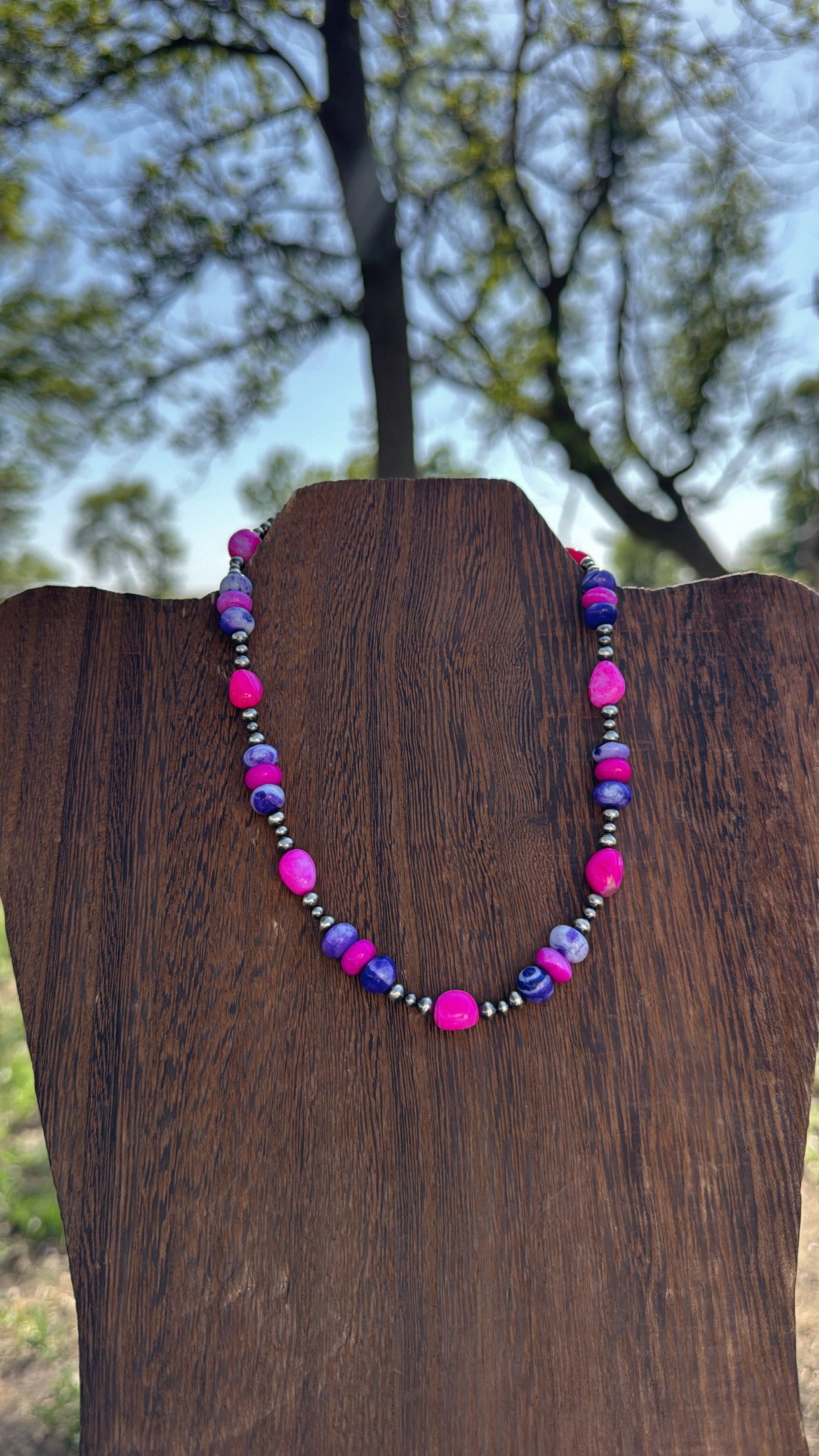 15" Pink & Purple