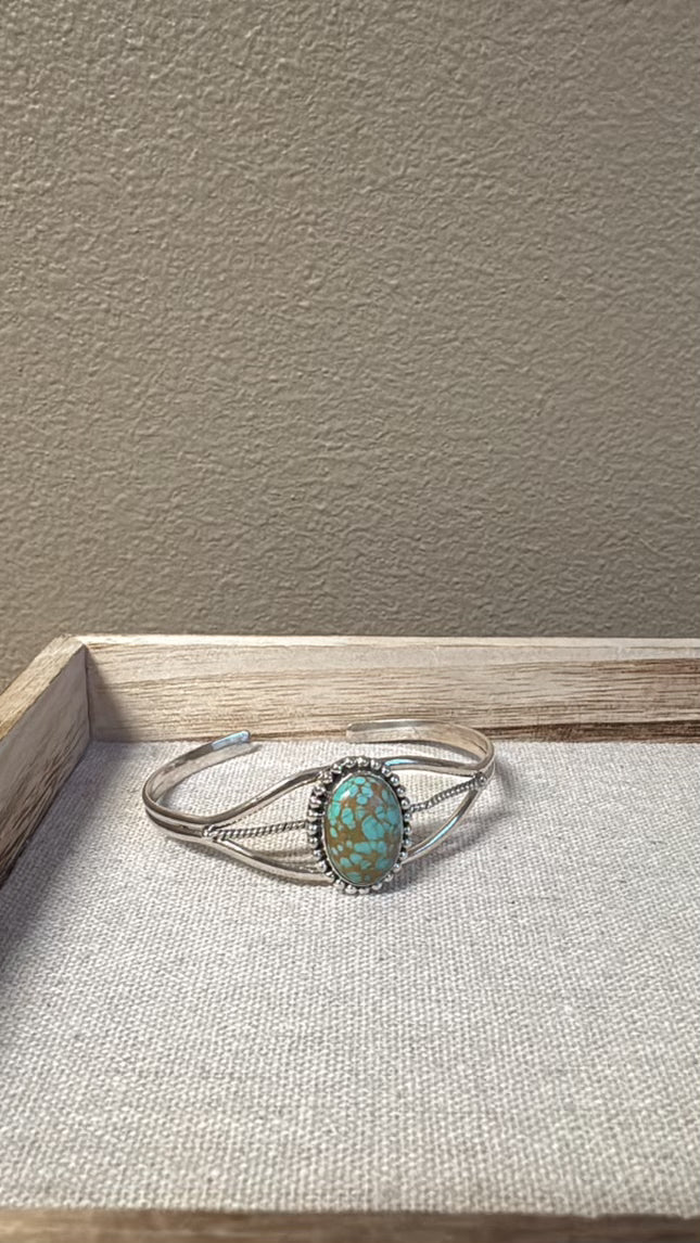 Turquoise Adjustable Cuff Bracelet