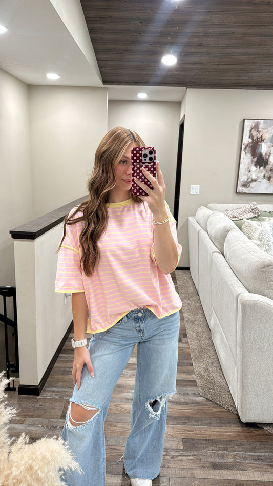 Striped Relaxed Tee