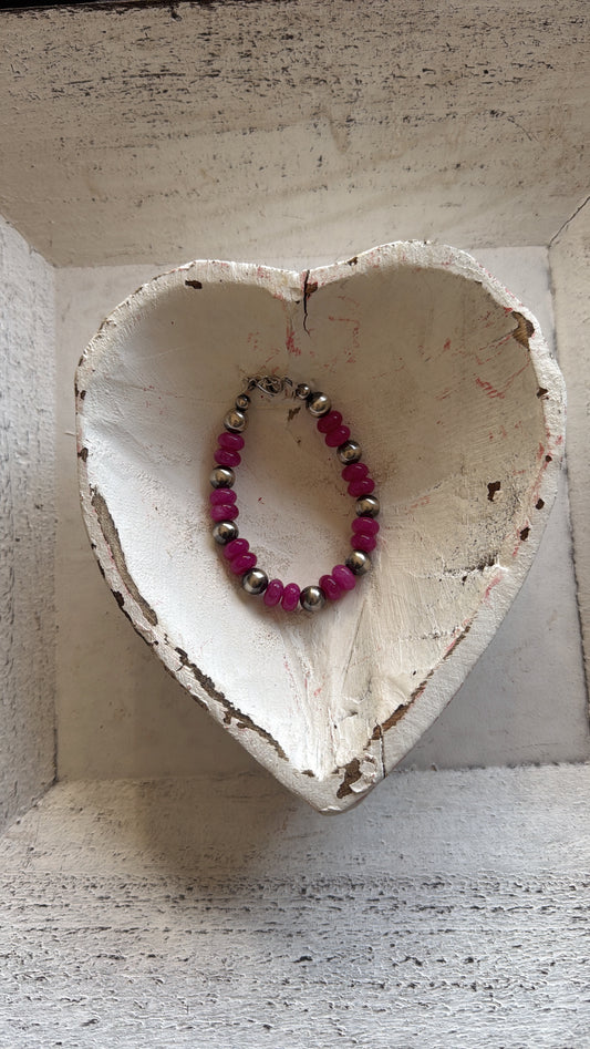 Dark Pink Bracelet