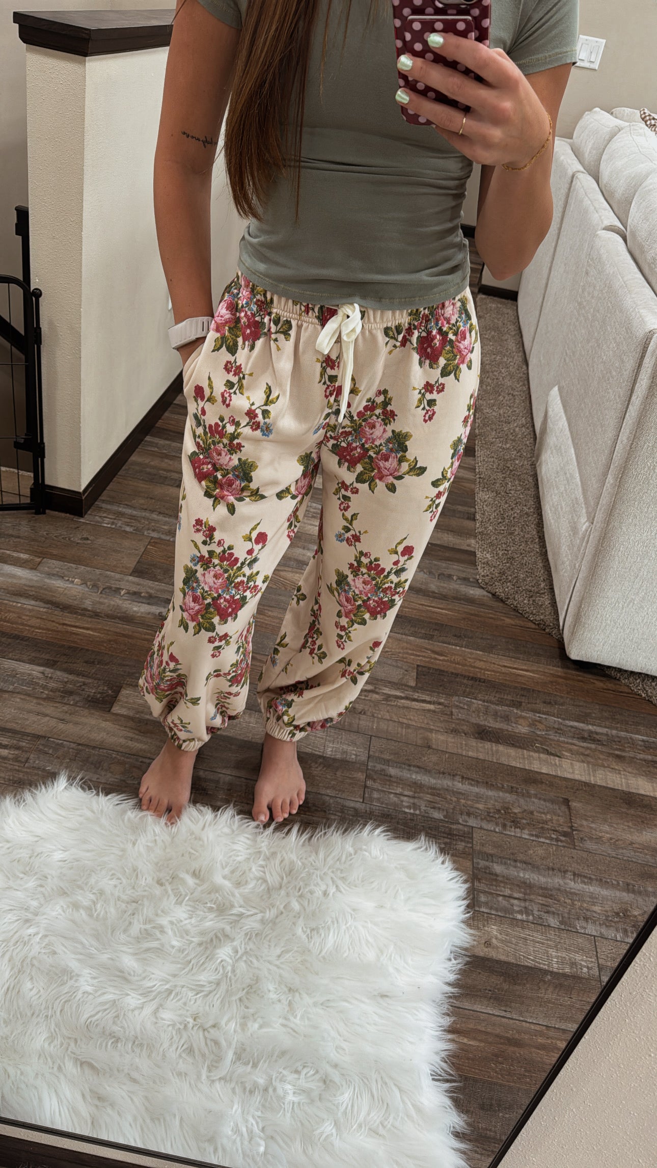 Vintage Floral Pants