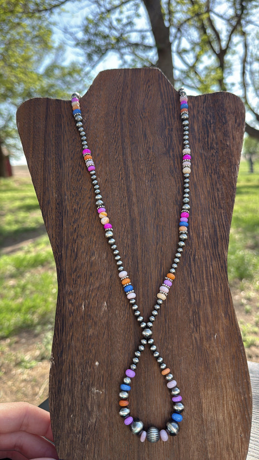 22" Multi Colored Loop