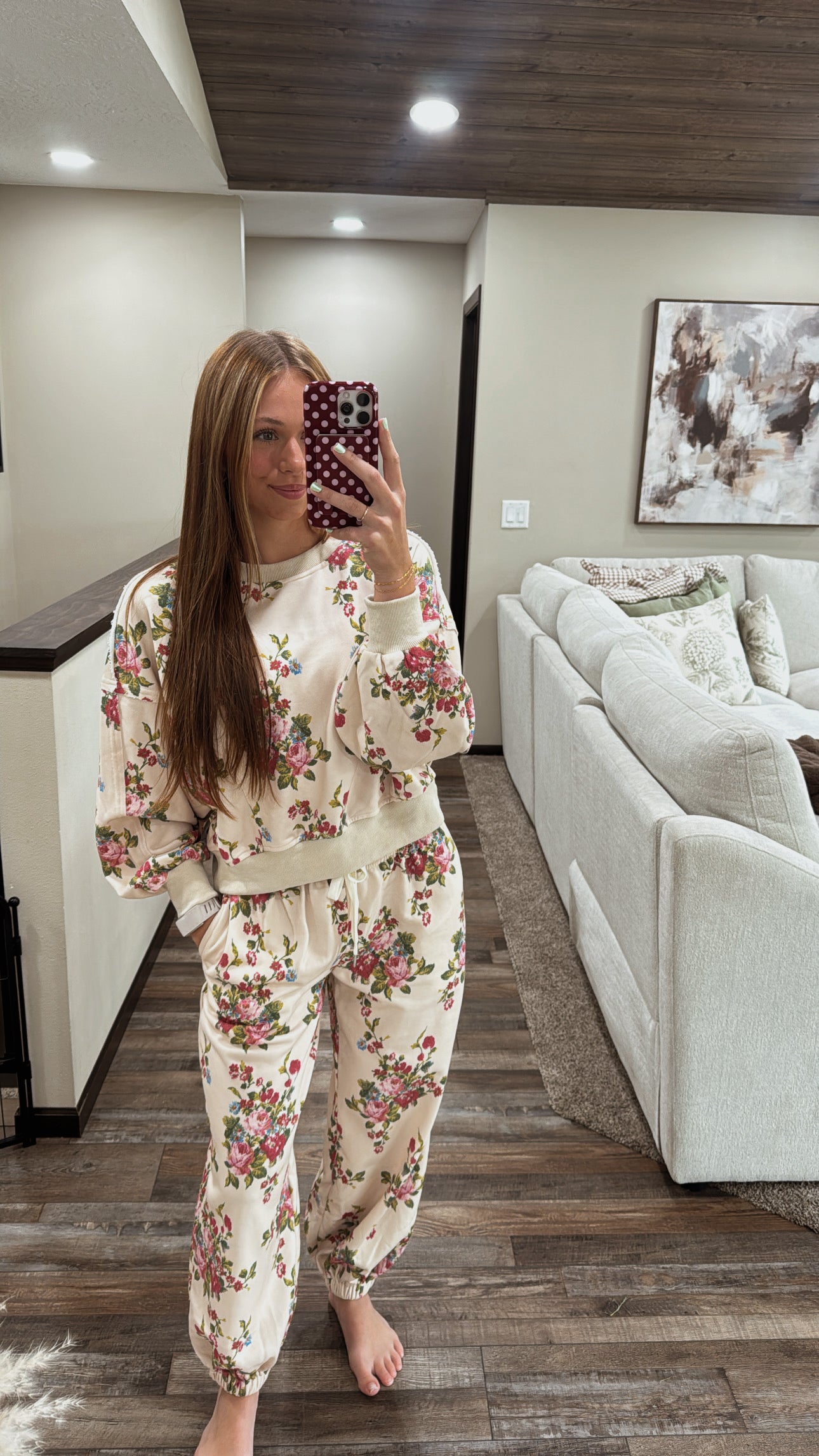 Vintage Floral Crewneck