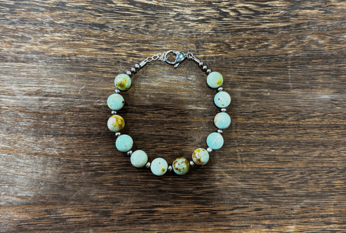 3mm Mongolian Opal Bracelet