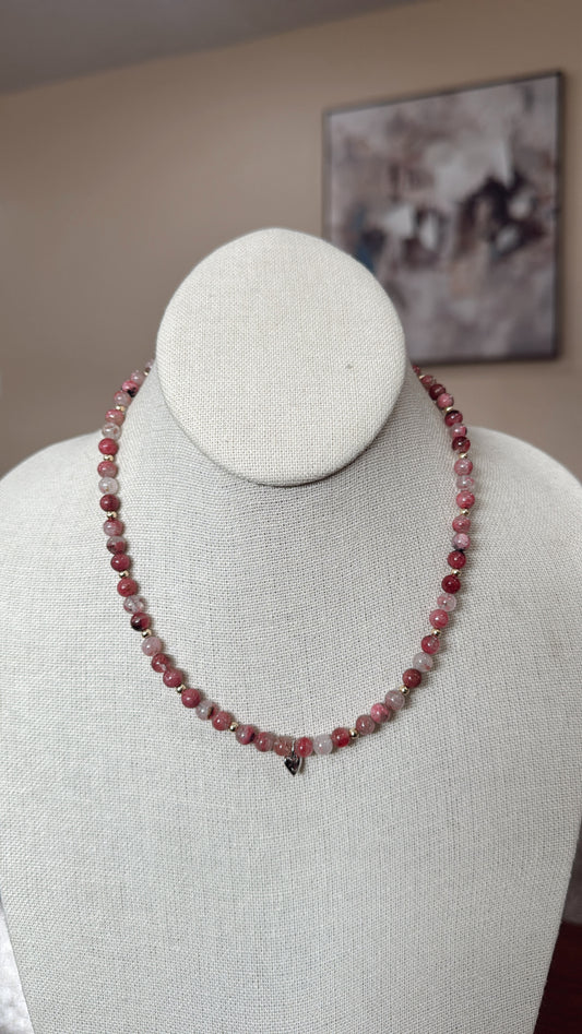 15" Strawberry Quartz