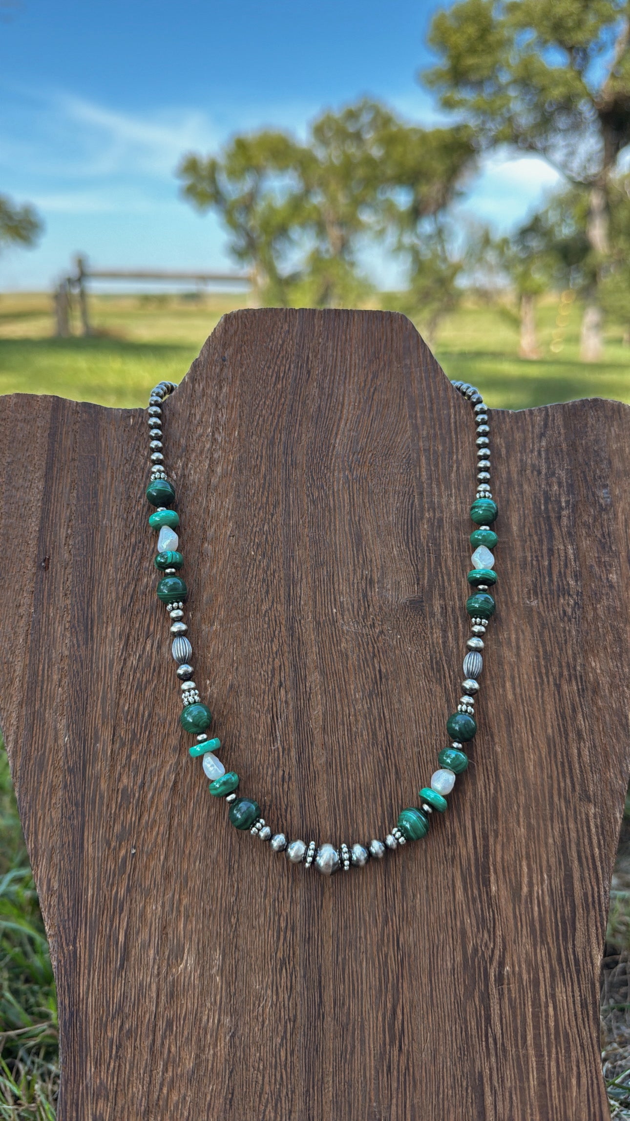 15" Green Malachite