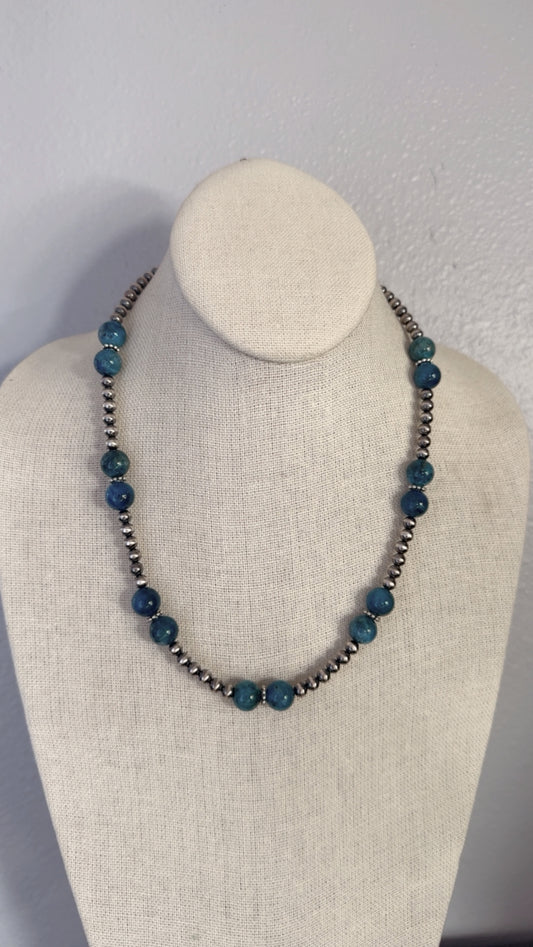 17" Blue Apatite