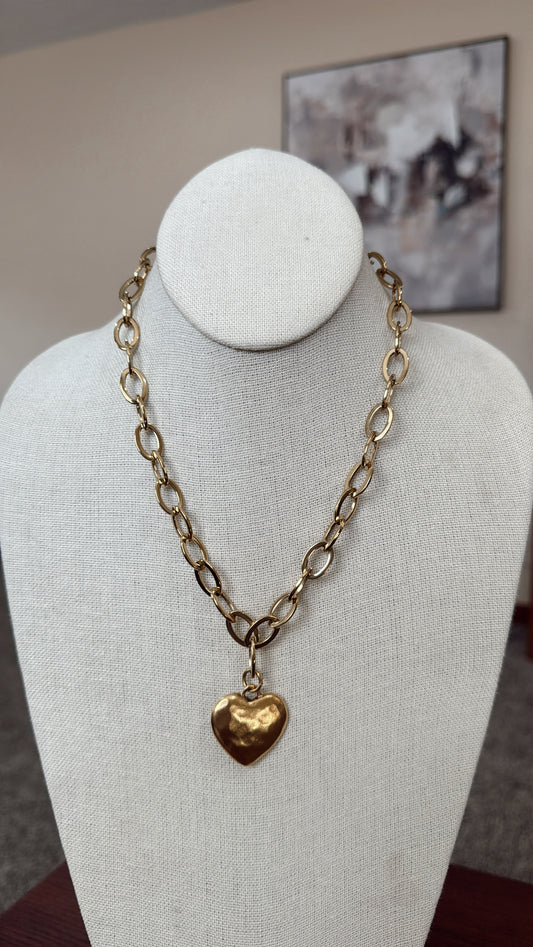 Heart Chain Necklace