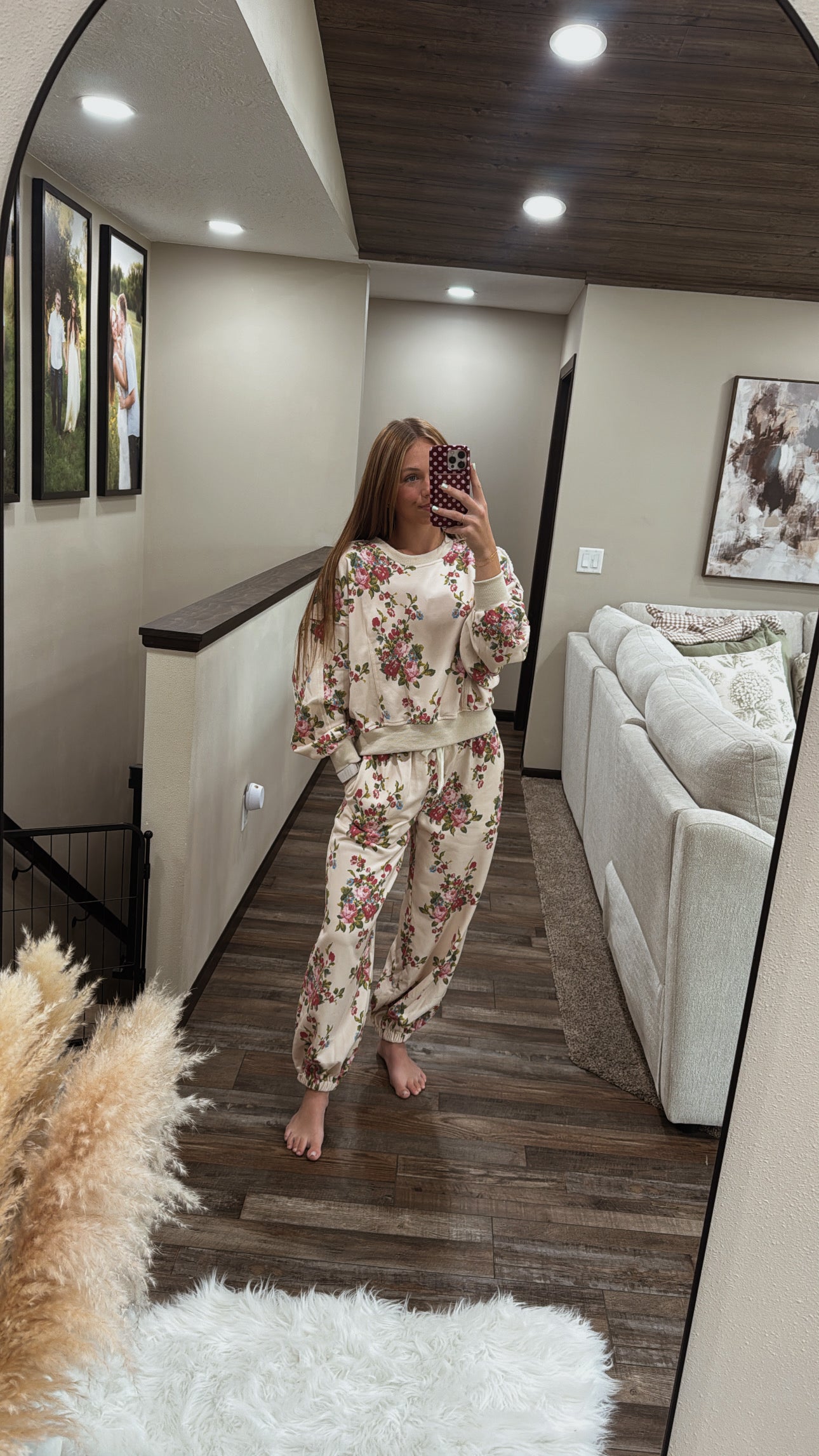Vintage Floral Pants