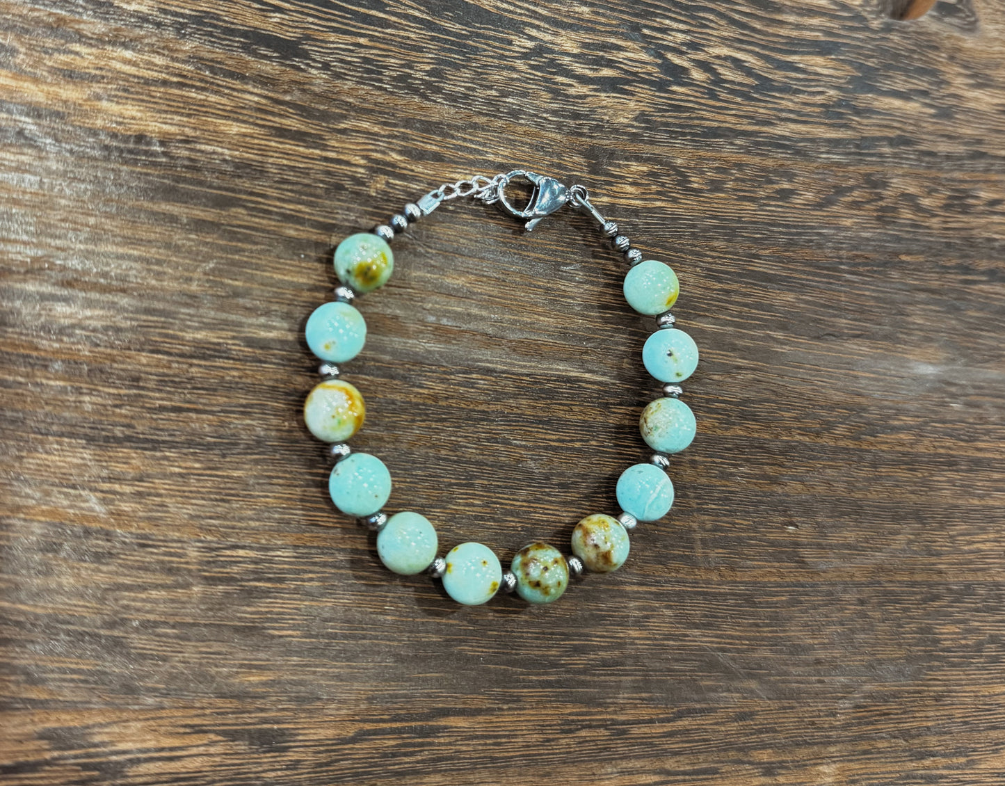 3mm Mongolian Opal Bracelet