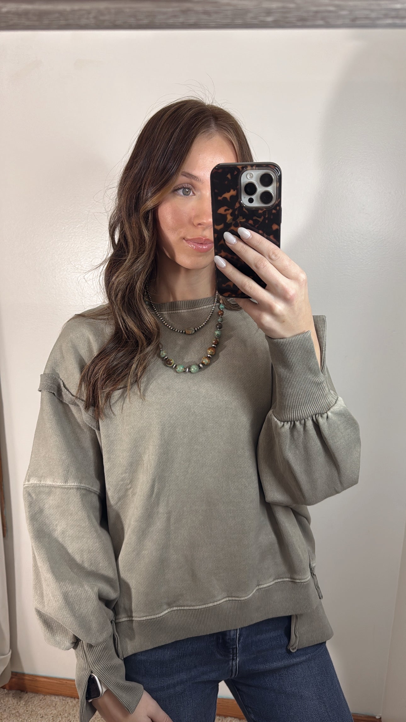 Olive Sweatshirt