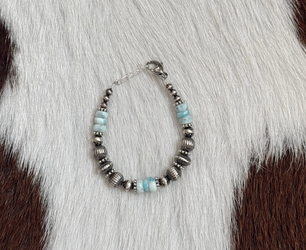 Blue Larimar Bracelet