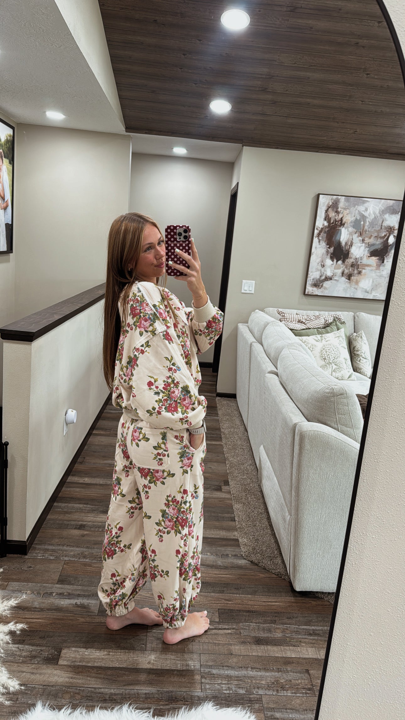 Vintage Floral Pants