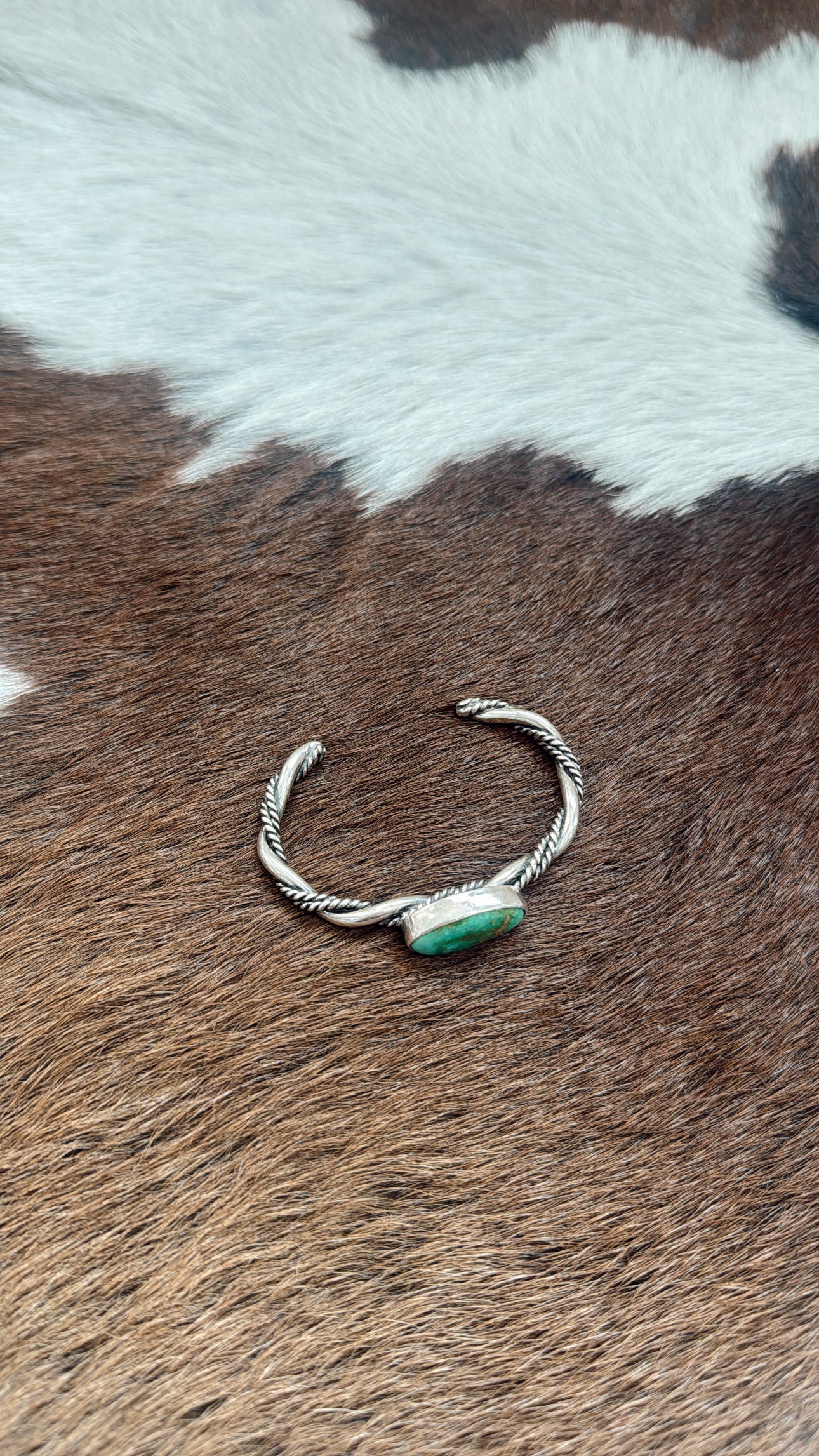 Sonoran Mountain Turquoise & Sterling Silver Cuff