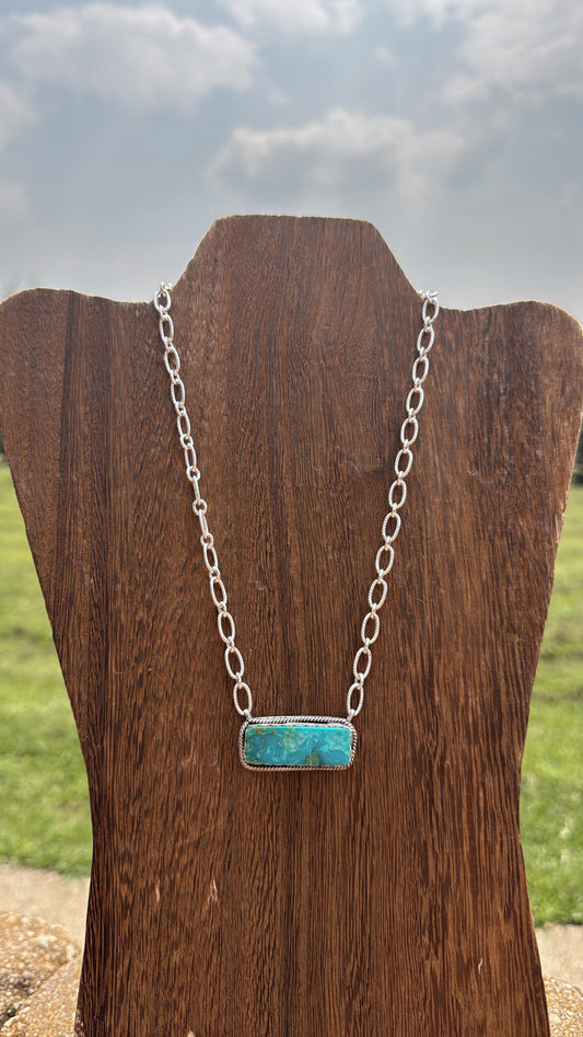 18" 70's Hardy Pit Kingman Turquoise