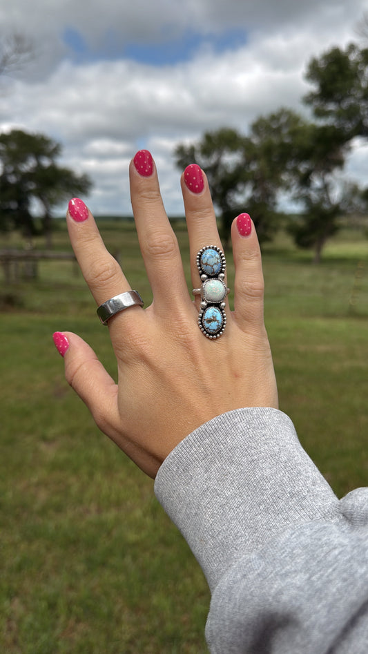Golden Hills & Opal Ring